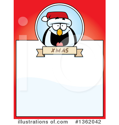 Penguin Clipart #1362042 by Cory Thoman