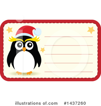 Royalty-Free (RF) Penguin Clipart Illustration by visekart - Stock Sample #1437260
