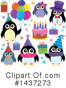 Penguin Clipart #1437273 by visekart