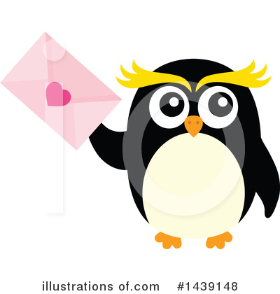 Royalty-Free (RF) Penguin Clipart Illustration by visekart - Stock Sample #1439148