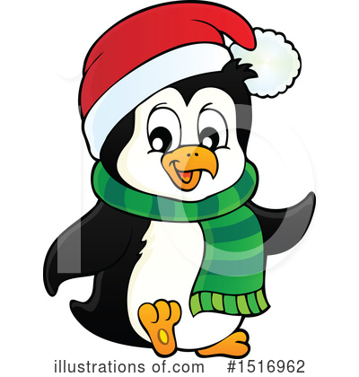 Royalty-Free (RF) Penguin Clipart Illustration by visekart - Stock Sample #1516962