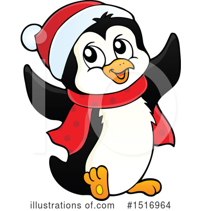 Royalty-Free (RF) Penguin Clipart Illustration by visekart - Stock Sample #1516964