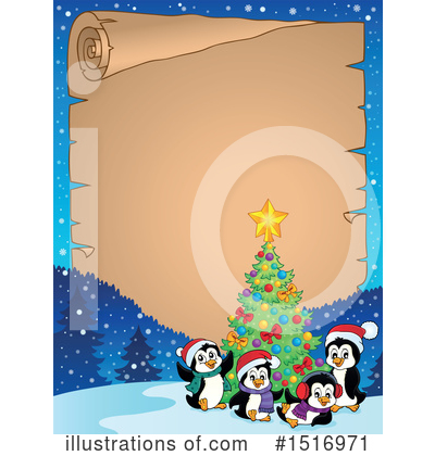 Royalty-Free (RF) Penguin Clipart Illustration by visekart - Stock Sample #1516971