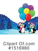 Penguin Clipart #1516980 by visekart