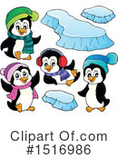 Penguin Clipart #1516986 by visekart