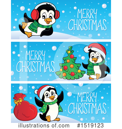 Royalty-Free (RF) Penguin Clipart Illustration by visekart - Stock Sample #1519123