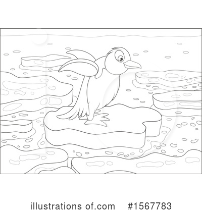 Royalty-Free (RF) Penguin Clipart Illustration by Alex Bannykh - Stock Sample #1567783
