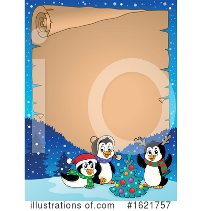 Royalty-Free (RF) Penguin Clipart Illustration by visekart - Stock Sample #1621757