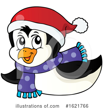 Royalty-Free (RF) Penguin Clipart Illustration by visekart - Stock Sample #1621766