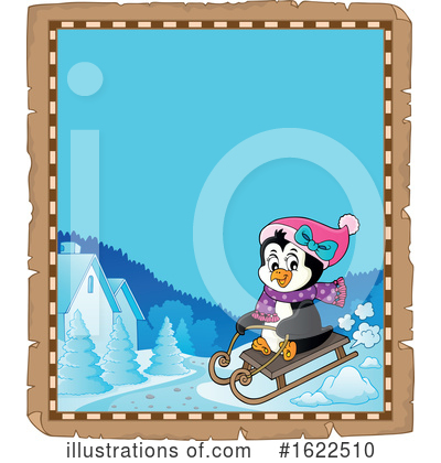 Royalty-Free (RF) Penguin Clipart Illustration by visekart - Stock Sample #1622510
