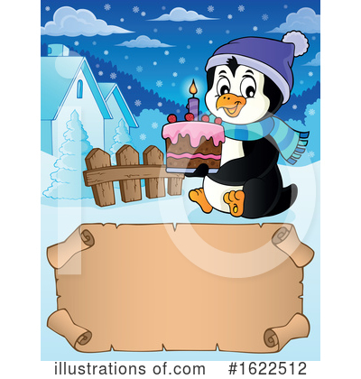 Royalty-Free (RF) Penguin Clipart Illustration by visekart - Stock Sample #1622512