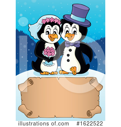 Royalty-Free (RF) Penguin Clipart Illustration by visekart - Stock Sample #1622522