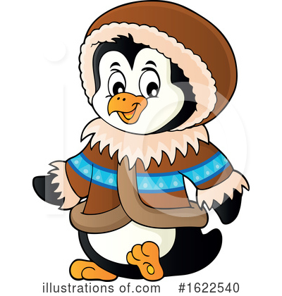Royalty-Free (RF) Penguin Clipart Illustration by visekart - Stock Sample #1622540