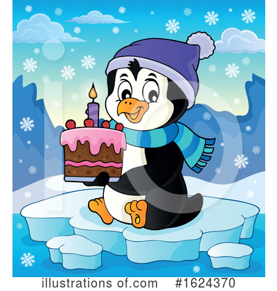 Royalty-Free (RF) Penguin Clipart Illustration by visekart - Stock Sample #1624370
