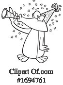 Penguin Clipart #1694761 by toonaday