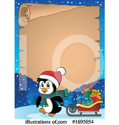 Royalty-Free (RF) Penguin Clipart Illustration by visekart - Stock Sample #1695054