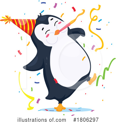 Penguin Clipart #1806297 by Vector Tradition SM