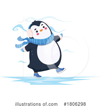 Ice Skating Clipart #1806298 by Vector Tradition SM