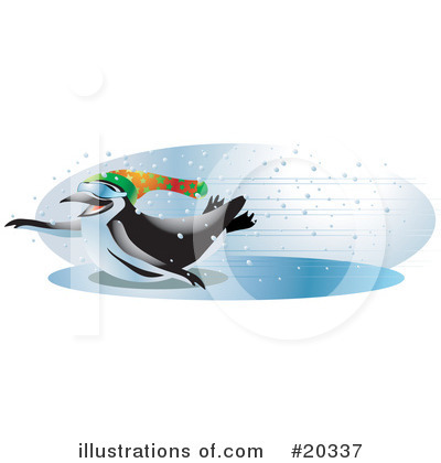 Penguin Clipart #20337 by Tonis Pan