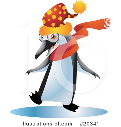 Royalty-Free (RF) Penguin Clipart Illustration by Tonis Pan - Stock Sample #20341