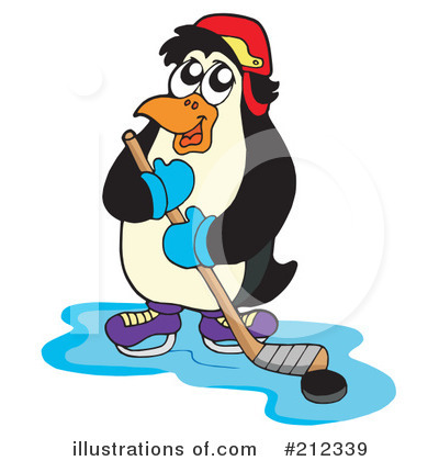 Royalty-Free (RF) Penguin Clipart Illustration by visekart - Stock Sample #212339