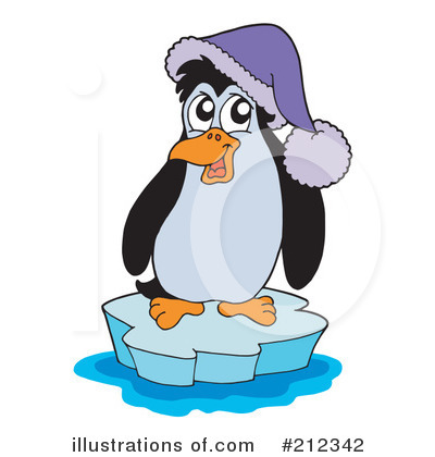 Royalty-Free (RF) Penguin Clipart Illustration by visekart - Stock Sample #212342