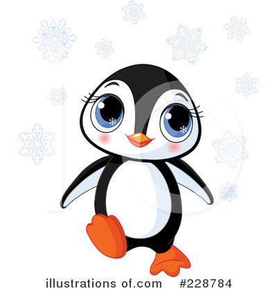 Royalty-Free (RF) Penguin Clipart Illustration by Pushkin - Stock Sample #228784