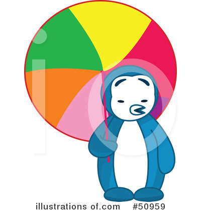 Royalty-Free (RF) Penguin Clipart Illustration by Cherie Reve - Stock Sample #50959