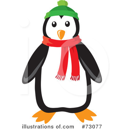 Royalty-Free (RF) Penguin Clipart Illustration by Rosie Piter - Stock Sample #73077