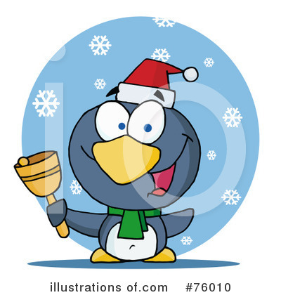 Royalty-Free (RF) Penguin Clipart Illustration by Hit Toon - Stock Sample #76010