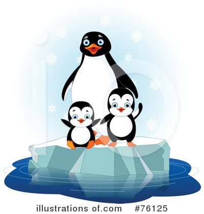 Royalty-Free (RF) Penguin Clipart Illustration by Pushkin - Stock Sample #76125