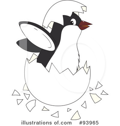 Royalty-Free (RF) Penguin Clipart Illustration by Alex Bannykh - Stock Sample #93965