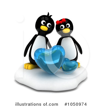 Penguins Clipart #1050974 by BNP Design Studio