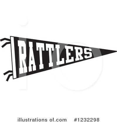 Royalty-Free (RF) Pennant Clipart Illustration by Johnny Sajem - Stock Sample #1232298