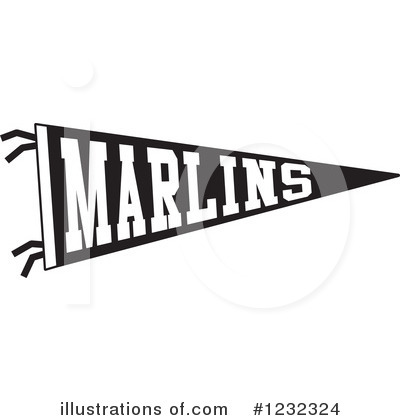 Royalty-Free (RF) Pennant Clipart Illustration by Johnny Sajem - Stock Sample #1232324