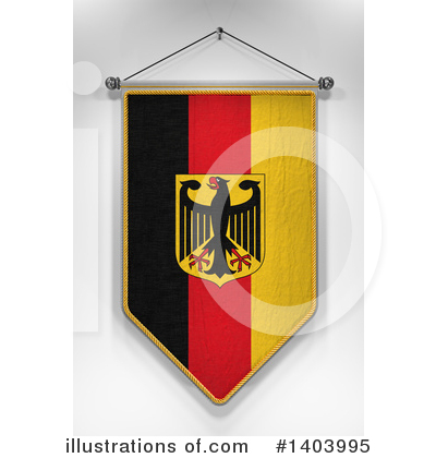 German Flag Clipart #1403995 by stockillustrations