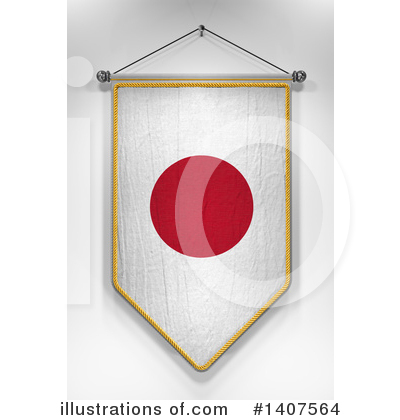 Royalty-Free (RF) Pennant Clipart Illustration by stockillustrations - Stock Sample #1407564