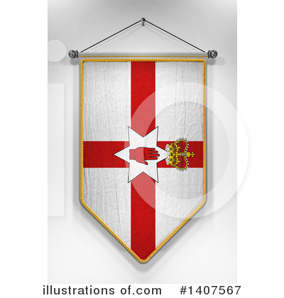 Royalty-Free (RF) Pennant Clipart Illustration by stockillustrations - Stock Sample #1407567