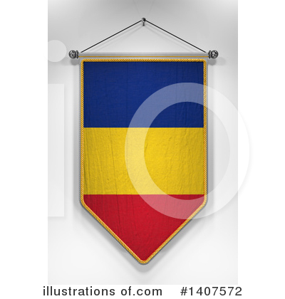 Royalty-Free (RF) Pennant Clipart Illustration by stockillustrations - Stock Sample #1407572