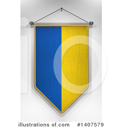Royalty-Free (RF) Pennant Clipart Illustration by stockillustrations - Stock Sample #1407579