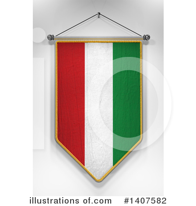 Royalty-Free (RF) Pennant Clipart Illustration by stockillustrations - Stock Sample #1407582