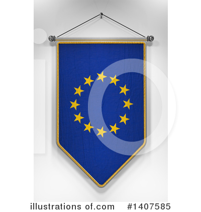 Royalty-Free (RF) Pennant Clipart Illustration by stockillustrations - Stock Sample #1407585