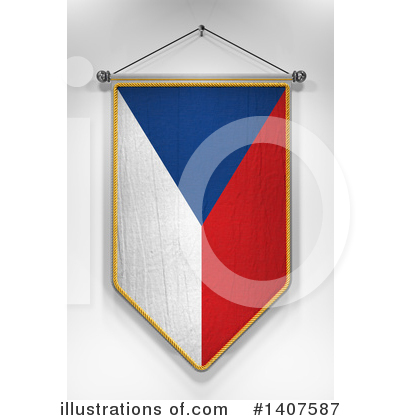 Royalty-Free (RF) Pennant Clipart Illustration by stockillustrations - Stock Sample #1407587
