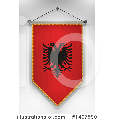 Royalty-Free (RF) Pennant Clipart Illustration by stockillustrations - Stock Sample #1407590