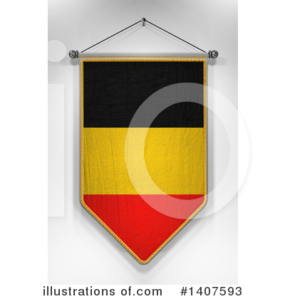 Royalty-Free (RF) Pennant Clipart Illustration by stockillustrations - Stock Sample #1407593