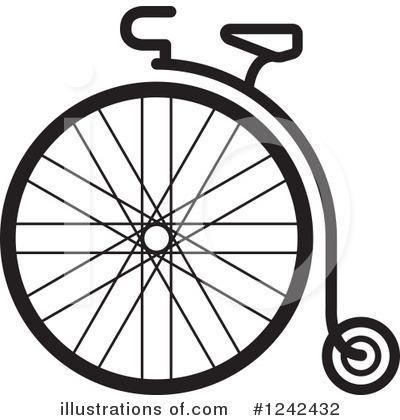 Bike Clipart #1242432 by Lal Perera