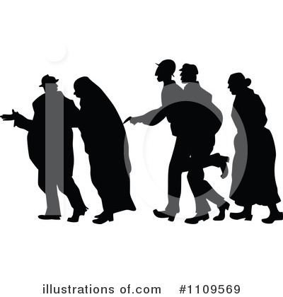 Royalty-Free (RF) People Clipart Illustration by Prawny Vintage - Stock Sample #1109569