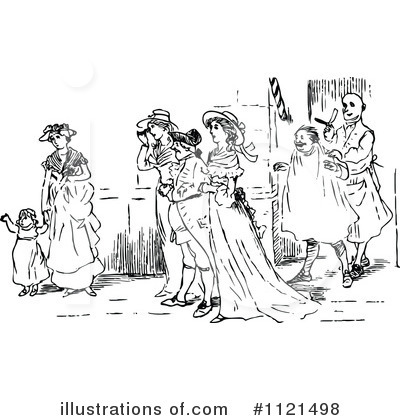 Royalty-Free (RF) People Clipart Illustration by Prawny Vintage - Stock Sample #1121498