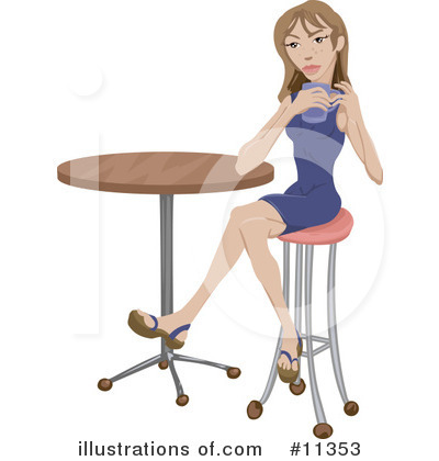 Table Clipart #11353 by AtStockIllustration