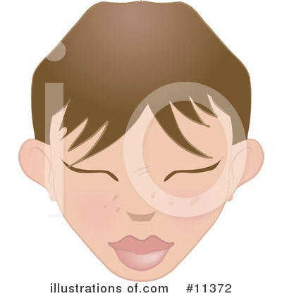 Facial Clipart #11372 by AtStockIllustration